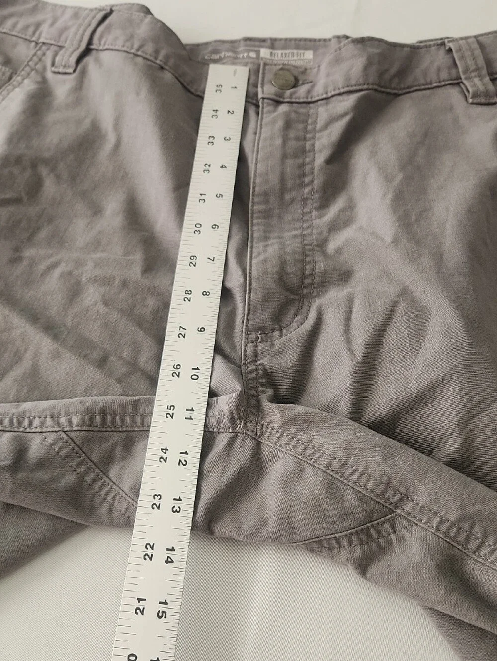 Carhartt Men's Cargo Shorts in Light Gray
